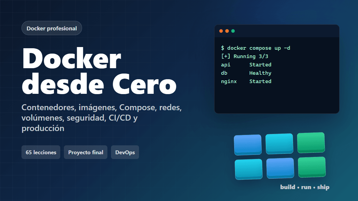 Docker desde Cero hasta Producción Profesional