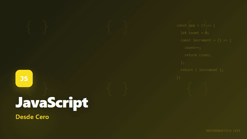 JavaScript desde Cero