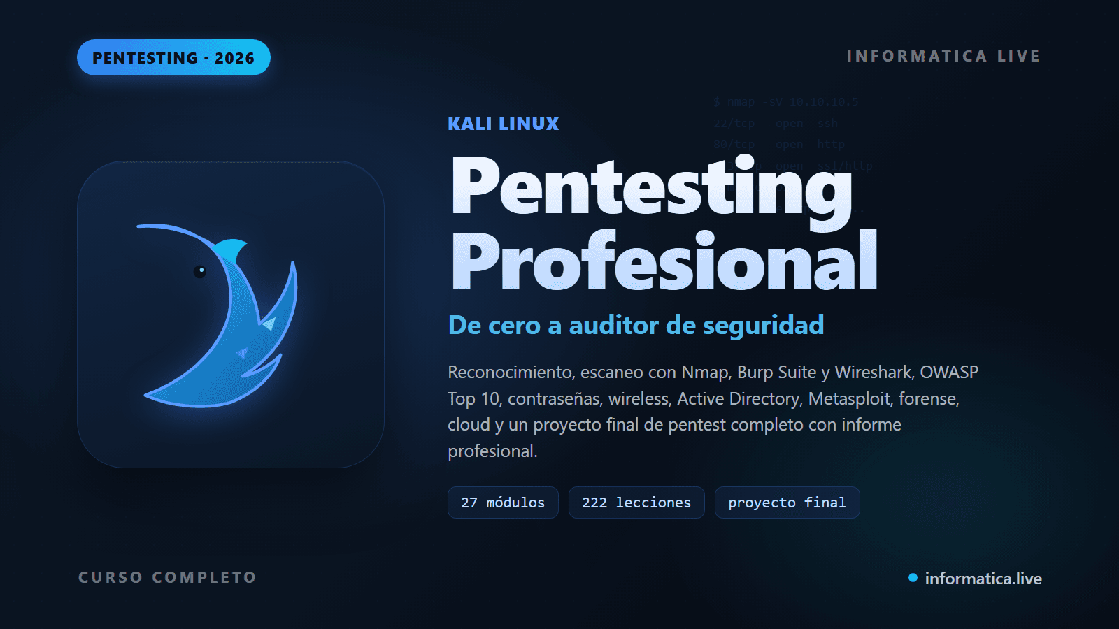 Kali Linux: Pentesting Profesional