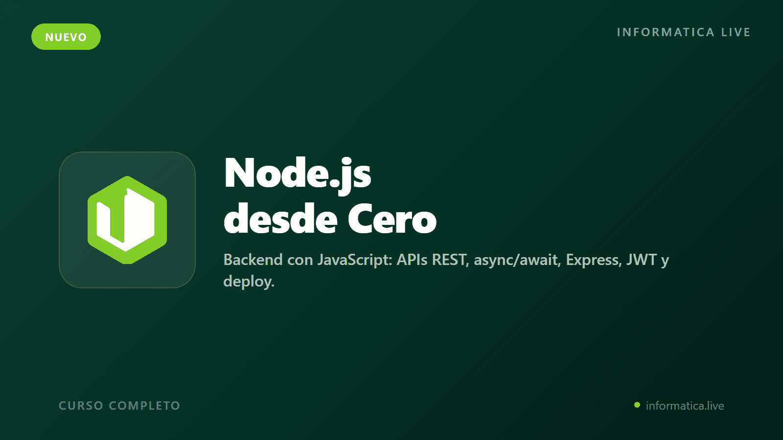 Node.js desde Cero