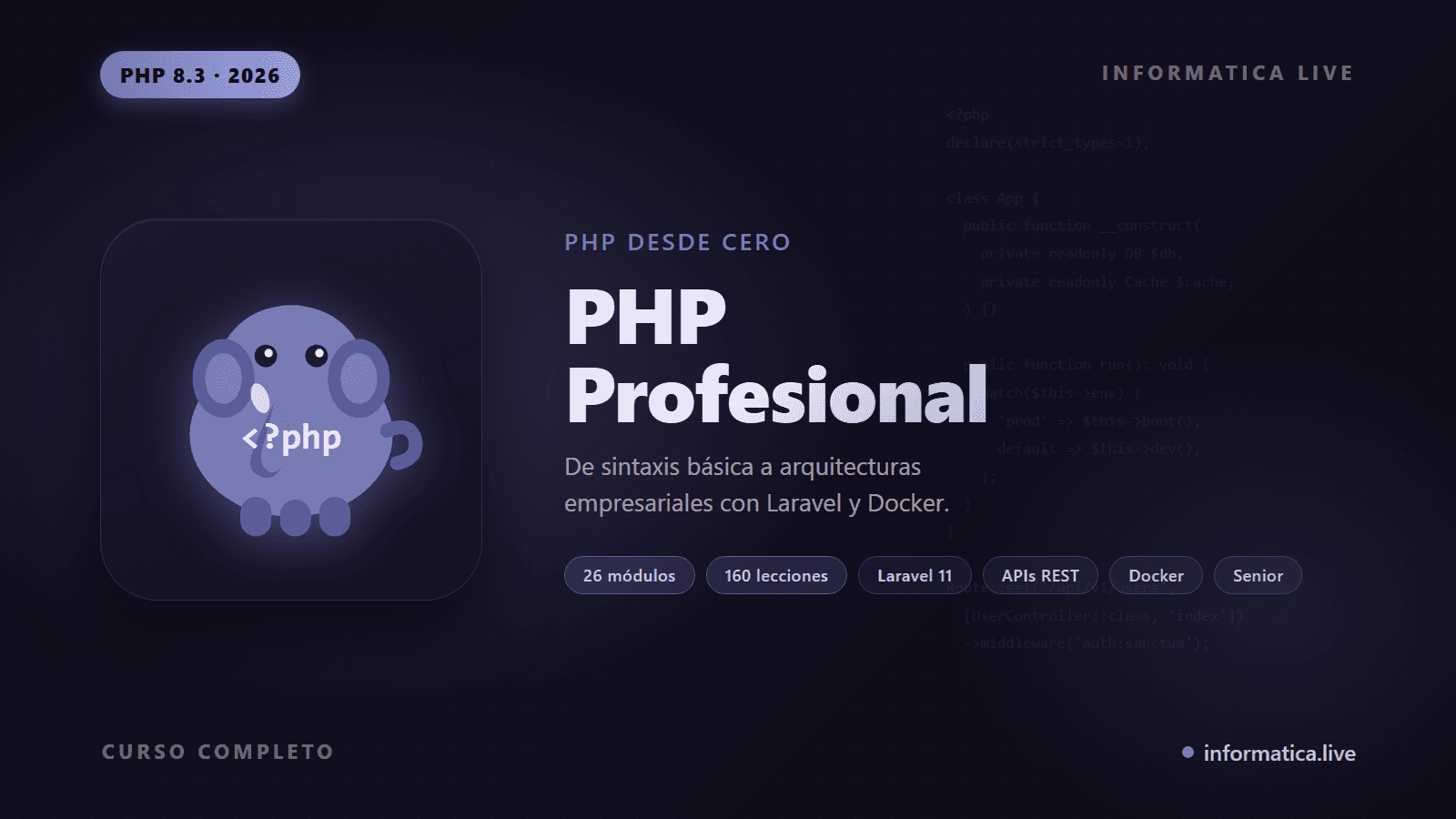 PHP: De Cero a Senior