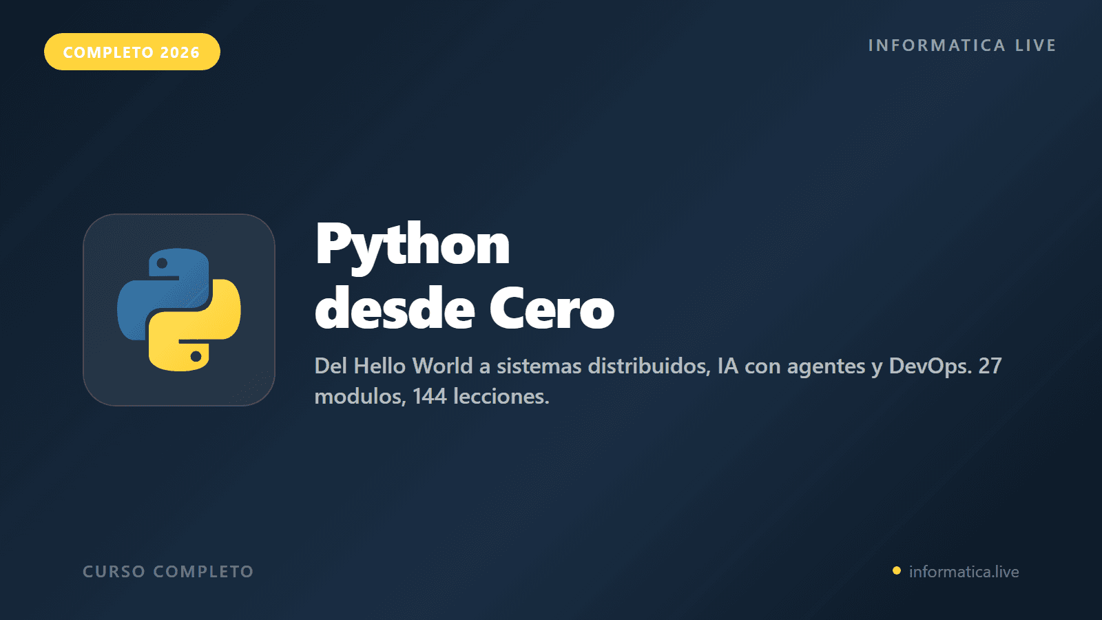 Python desde Cero
