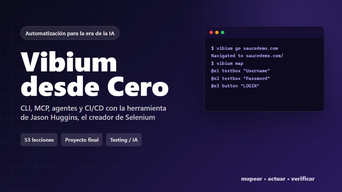 Vibium desde Cero
