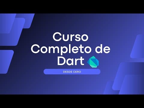 CURSO COMPLETO DE DART | Para Apps mobiles