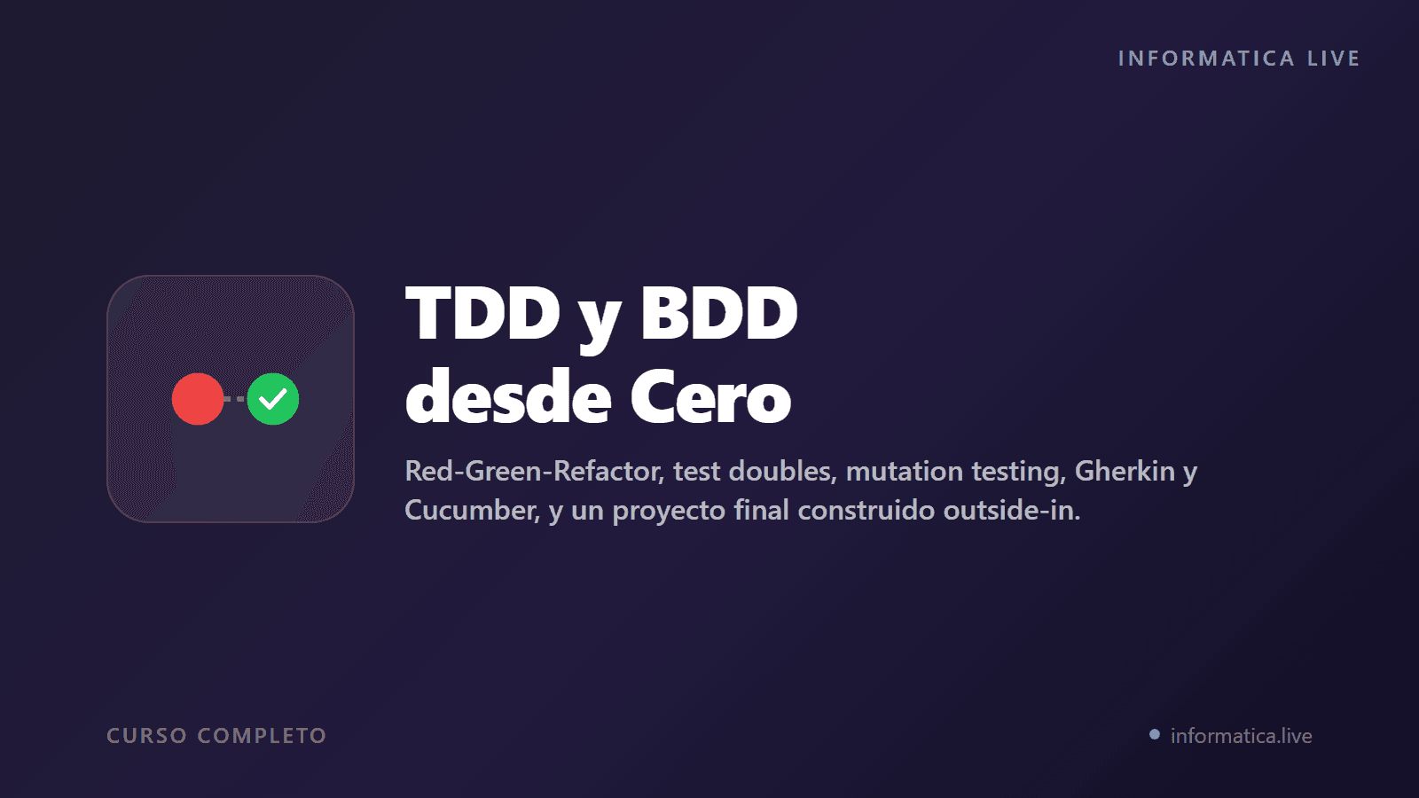 TDD y BDD desde Cero